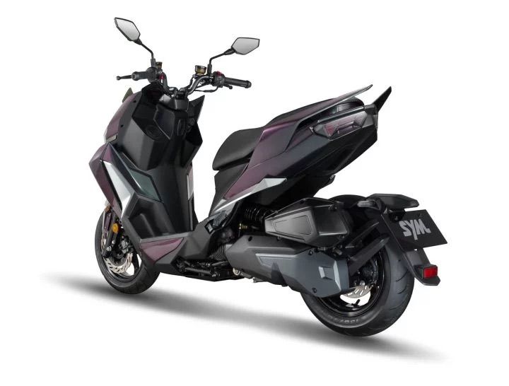 SYM Maxi Purple Rear